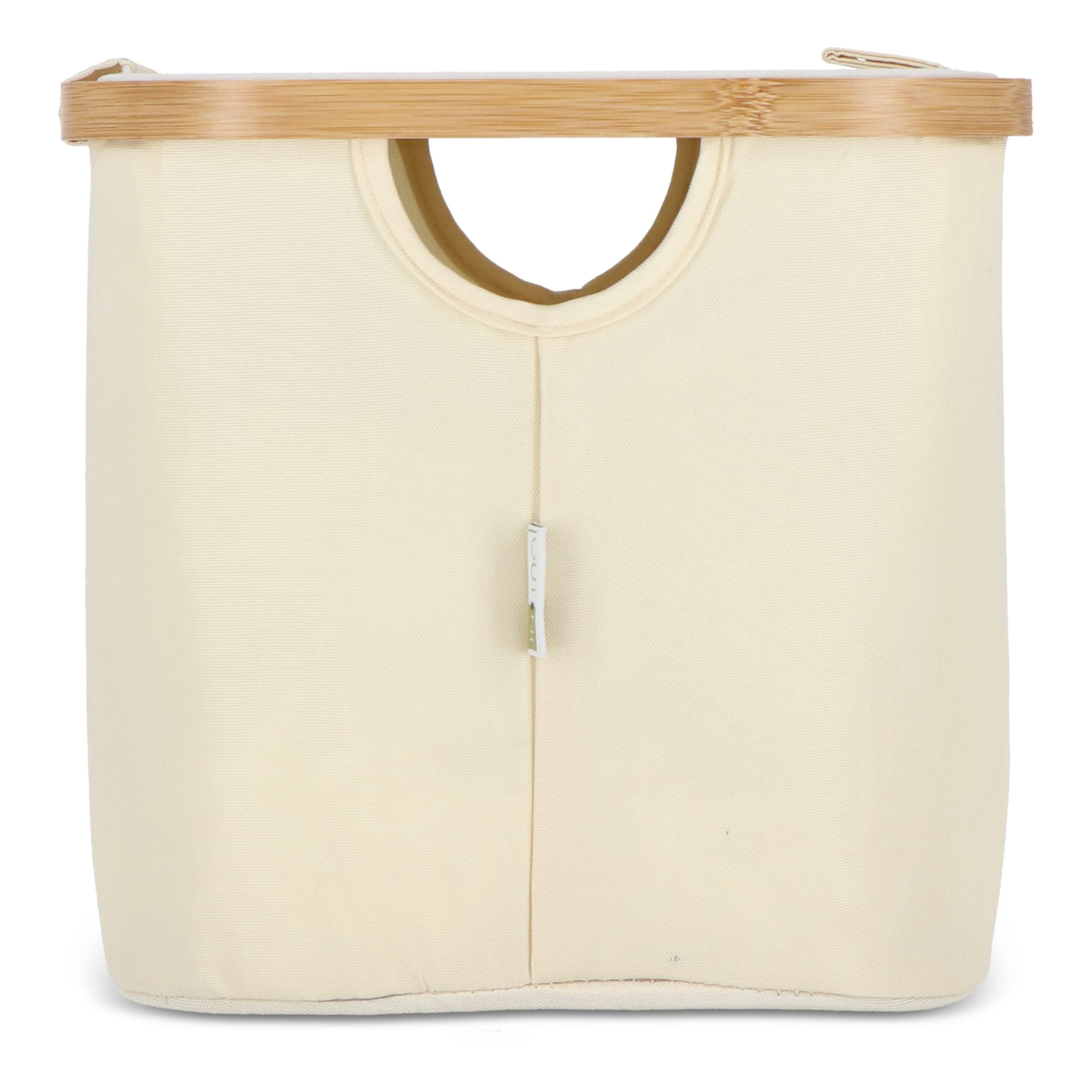 InSideOut faltbarer Korb mit Deckel Sogne 38 x 26 x 25cm rPET - natur-822