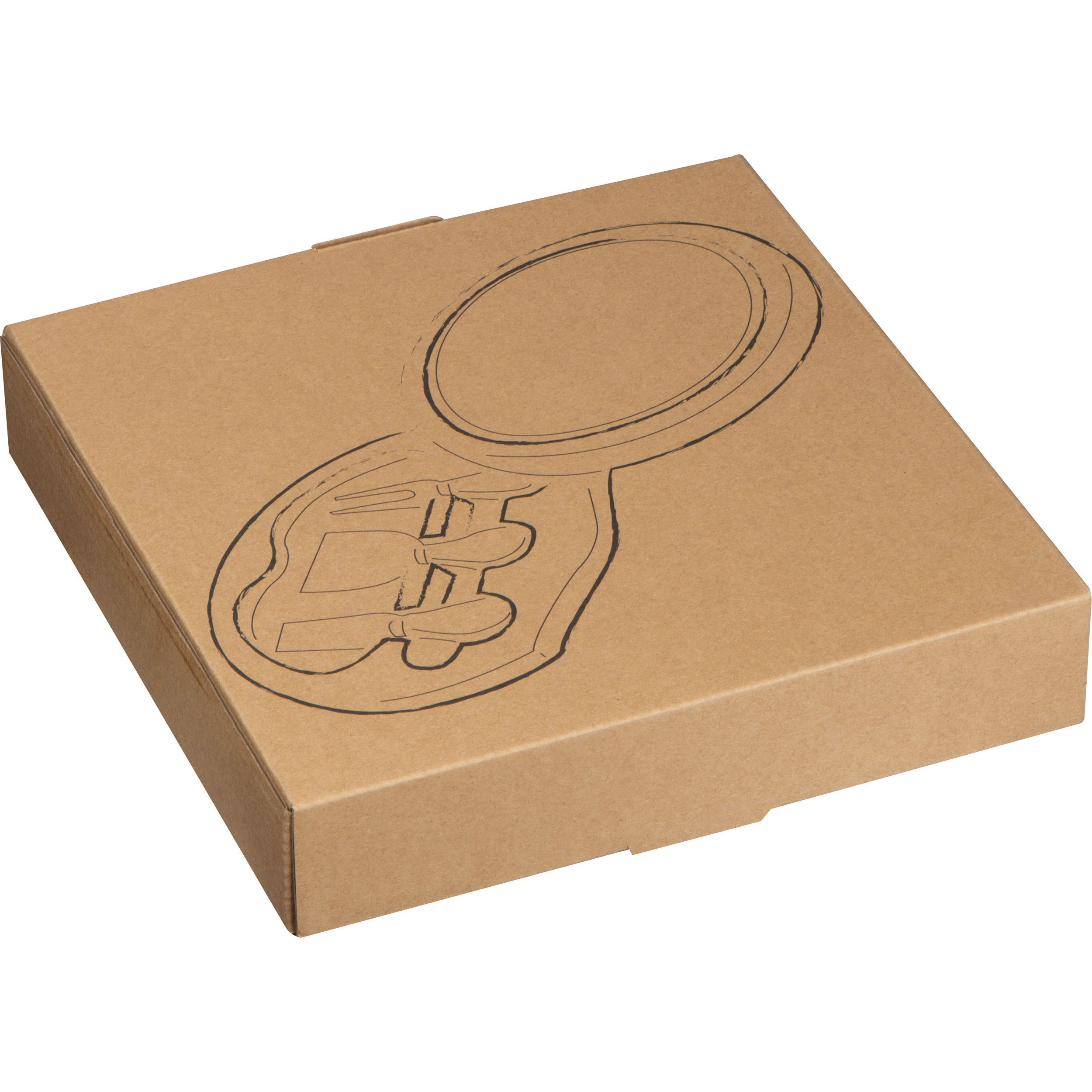 Käsebrett mit 3 Käsebestecken - beige-35