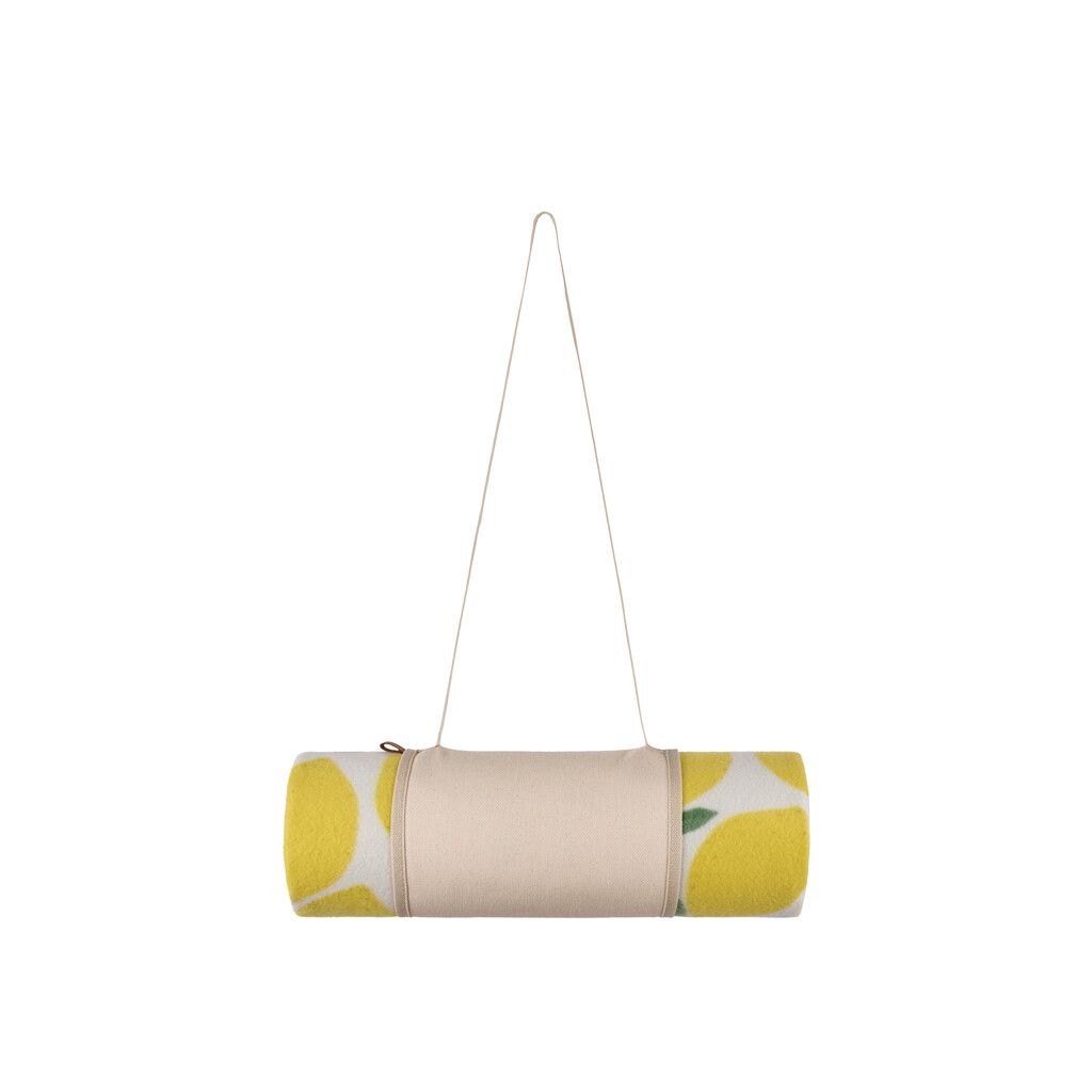 VINGA Arwe GRS Picknick-Decke - gelb-471