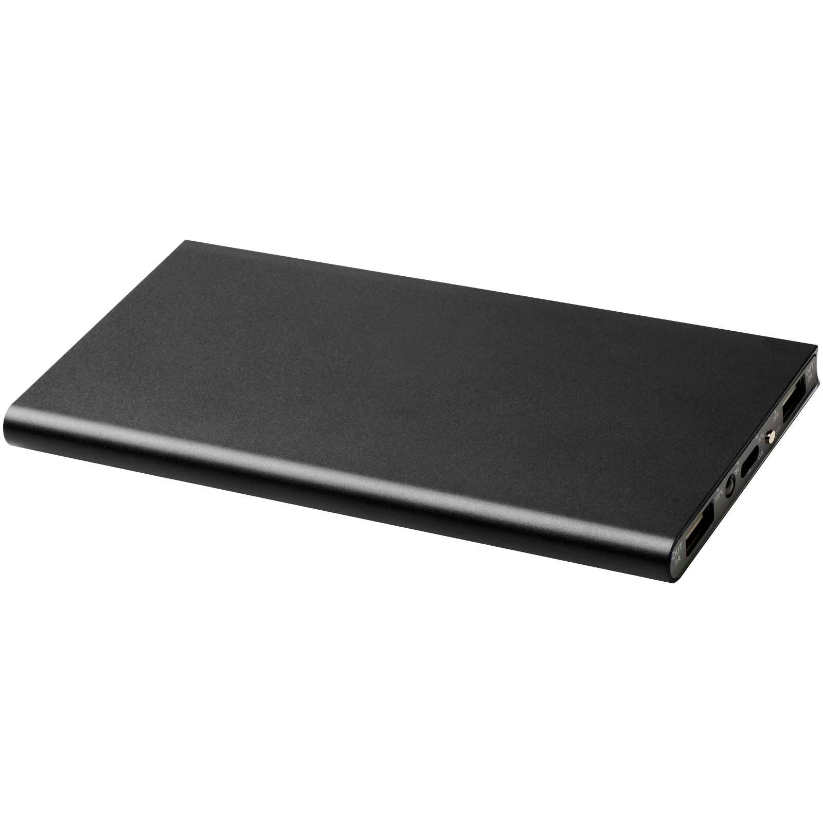 Plate 8000 mAh Aluminium-Powerbank - schwarz-411