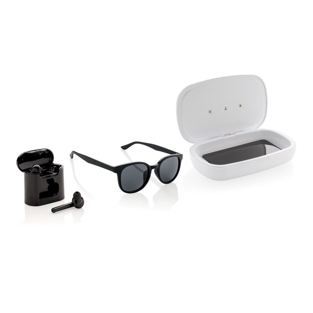 UV-C Sterilisations-Box mit 5W Wireless Charger - weiß-878