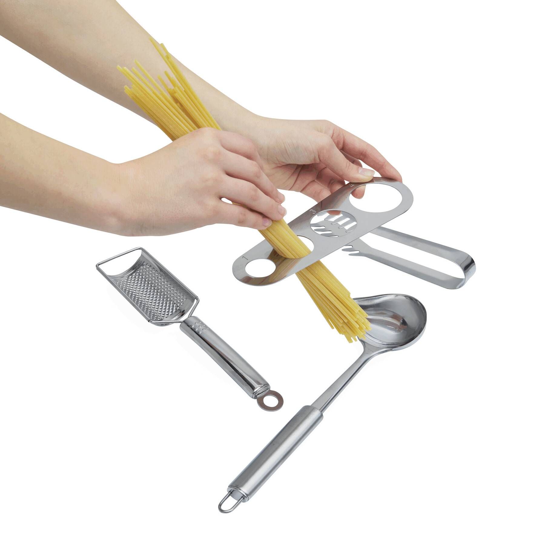 Doppelwandiges Gläser-Set DRINK LINK M - silber-916