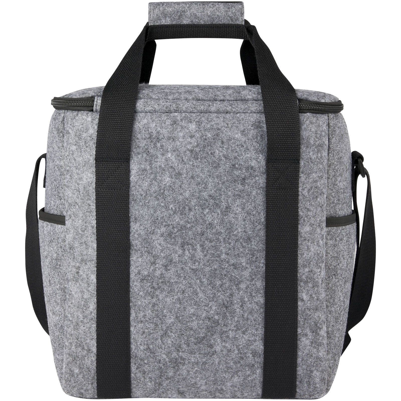 Felta Kühltasche aus GRS-recyceltem Filz 21 L - mittelgrau-907