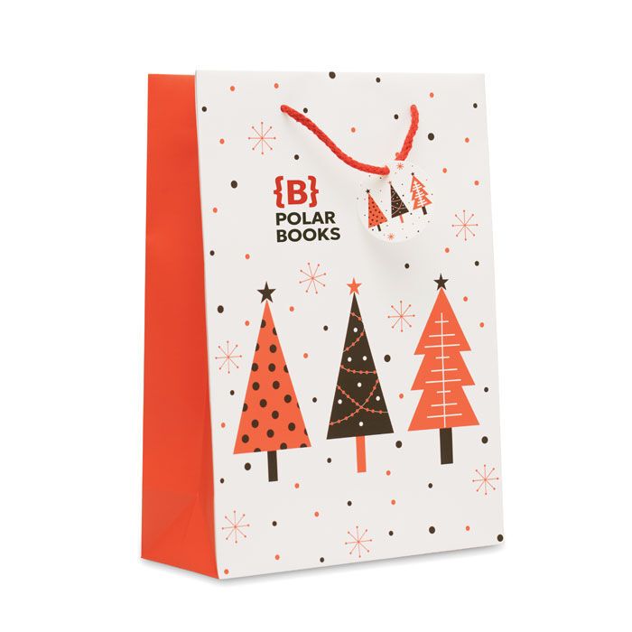 Geschenkpapiertüte, groß BOSSA LARGE - weiß-294
