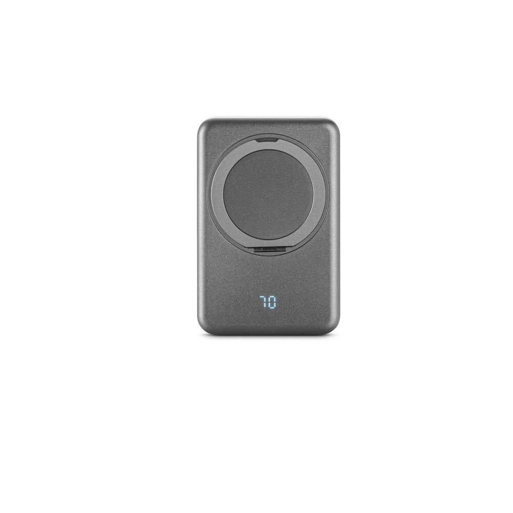 WARSHEL 5 Magnetische Powerbank mit 5.000 mAh - dunkelgrau-498