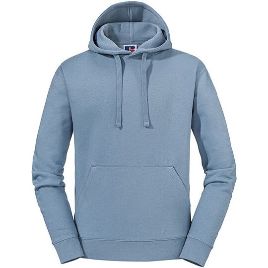 Men's Authentic Hooded Sweat - mineral blue - S-581
