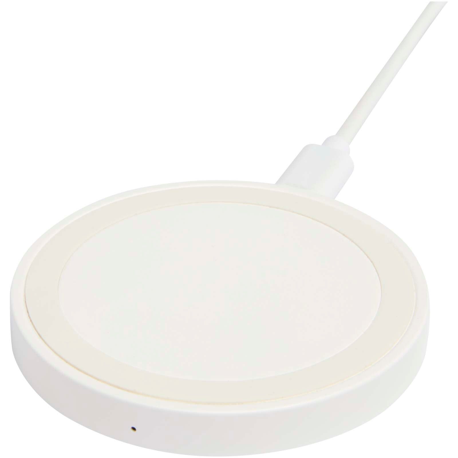 Freal 15W Kabelloses Ladepad aus recyceltem Kunststoff - weiss-719