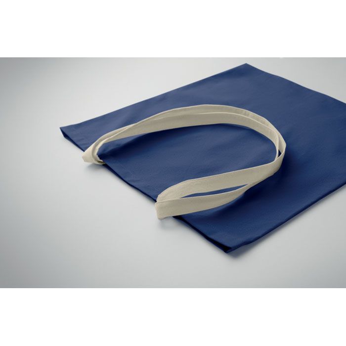 Einkaufstasche aus Baumwolle ZEVRA COLOUR - blau-386