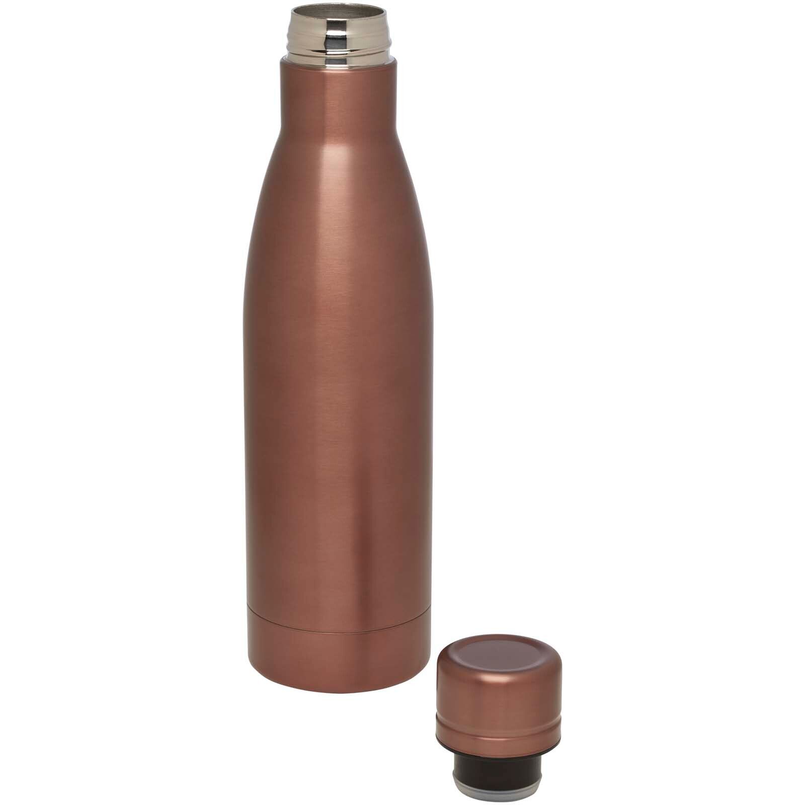 Vasa RCS-zertifizierte Kupfer-Vakuum Isolierflasche aus recyceltem Edelstahl, 500 ml - bronze-581