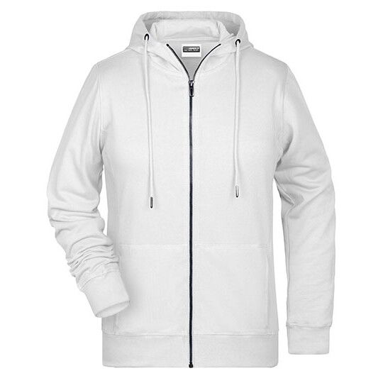 Ladies´ Zip-Hoody - white-146