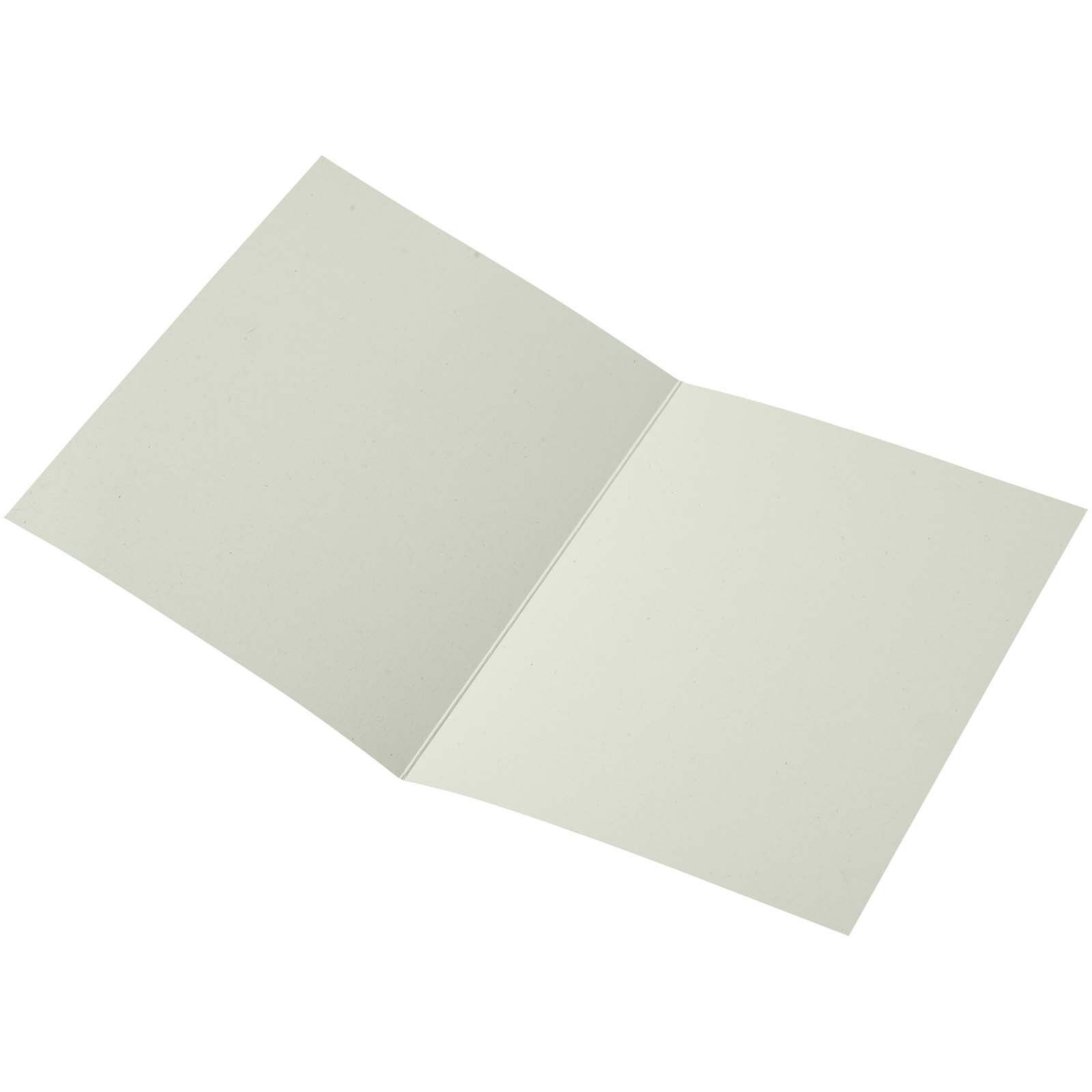 Herald A5 Grußkarte - elfenbeinweiß-912
