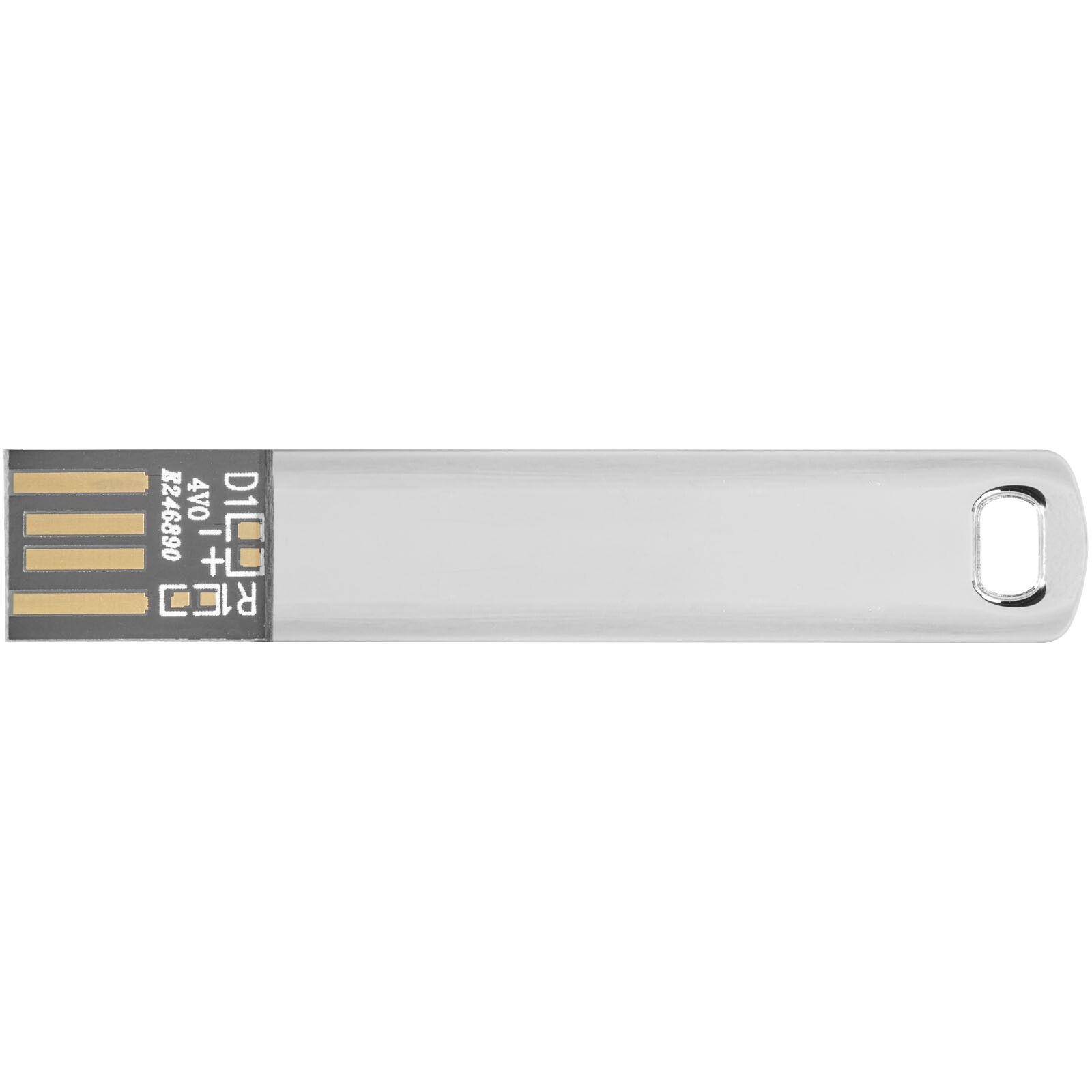 Metall flach USB 2.0 - metal - 2 GB-576