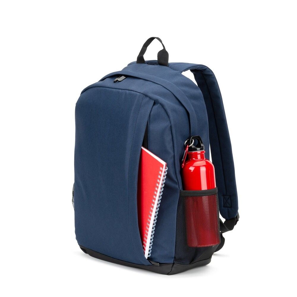 LIVERPOOL Laptop-Rucksack aus recyceltem 600D Polyester, 15" - blau-722