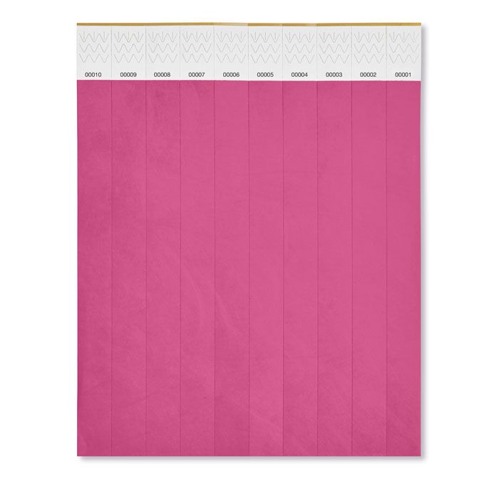 Tyvek® Event Armband TYVEK - fuchsie-838
