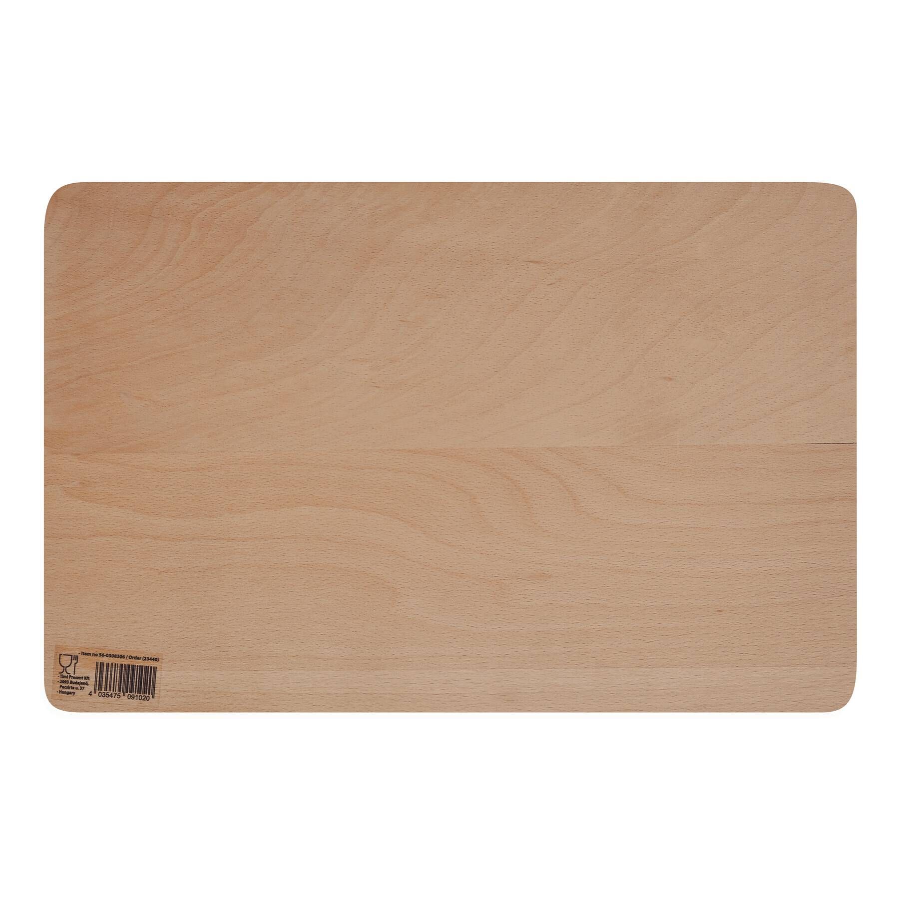 Schneidebrett WOODEN PREMIUM - braun-144