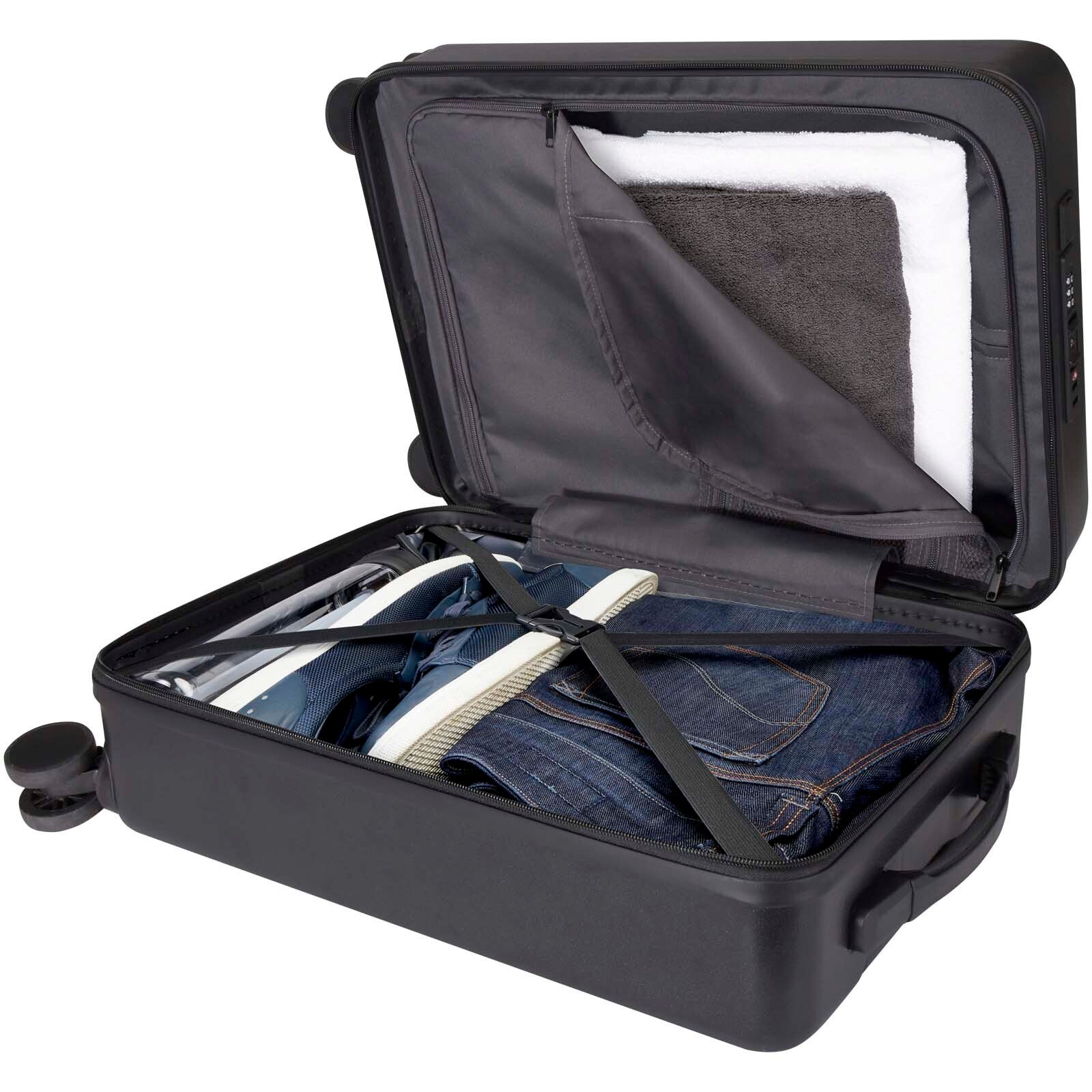 Rover Pro 20" Kabinentrolley aus recyceltem GRS-Material 40 L  - schwarz-919