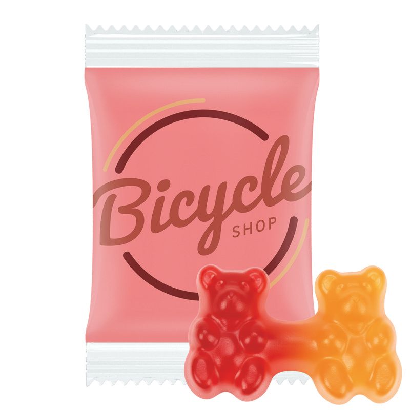Trolli Team Gummibärchen Premium, Folie weiß-484