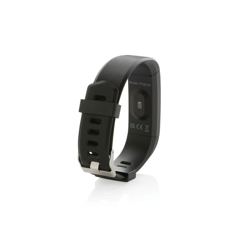 Sense Fit Tracker aus RCS recyceltem TPU mit Pulsmesser - schwarz-787