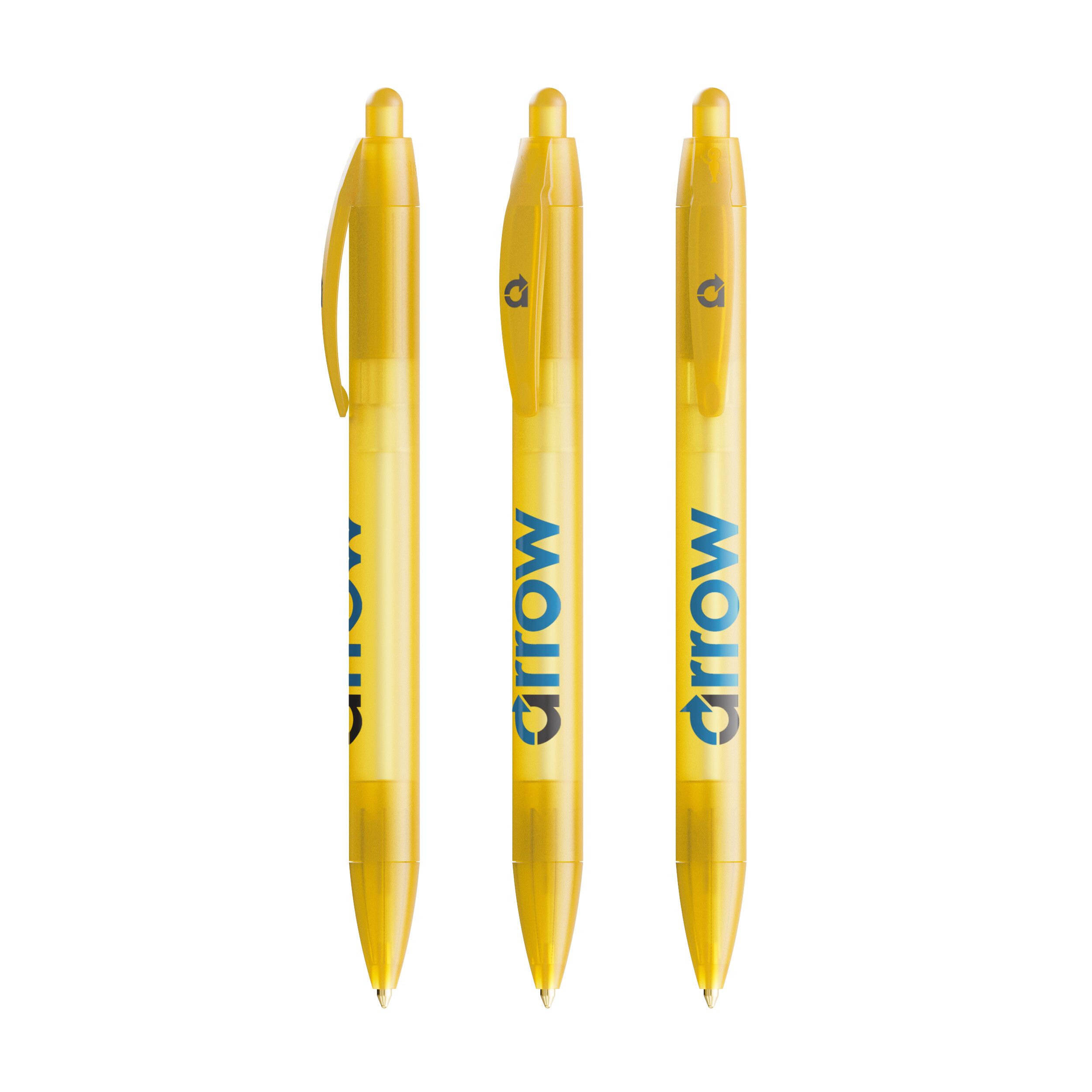 BIC® Wide Body, Mine blau - gefrostetes gelb-562