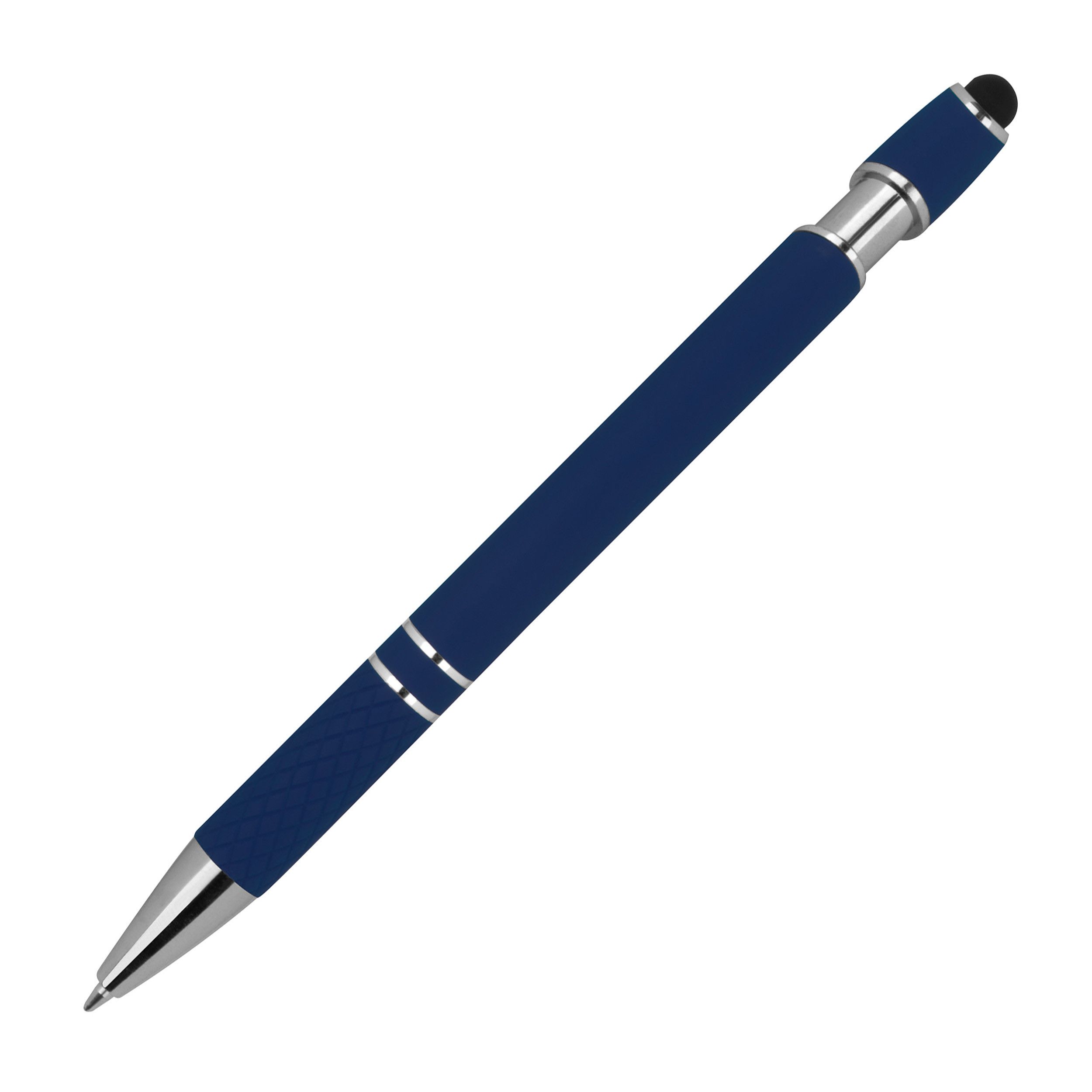Kugelschreiber mit Muster - dunkelblau-321