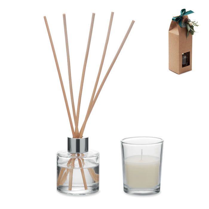 Raumduft & Kerzen Set GINGLE - beige-33