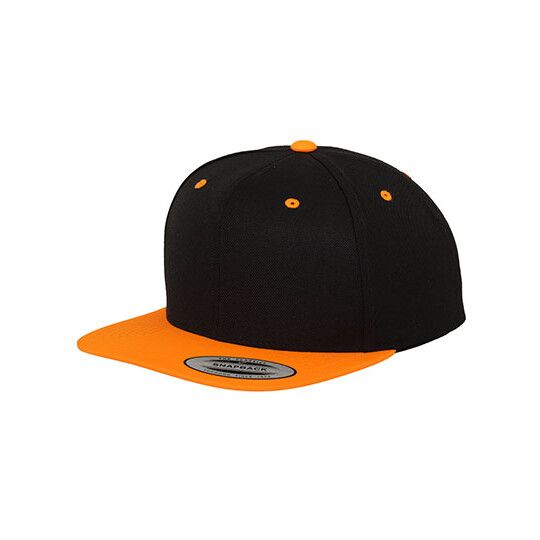 Classic Snapback 2-Tone - black - neon orange-359