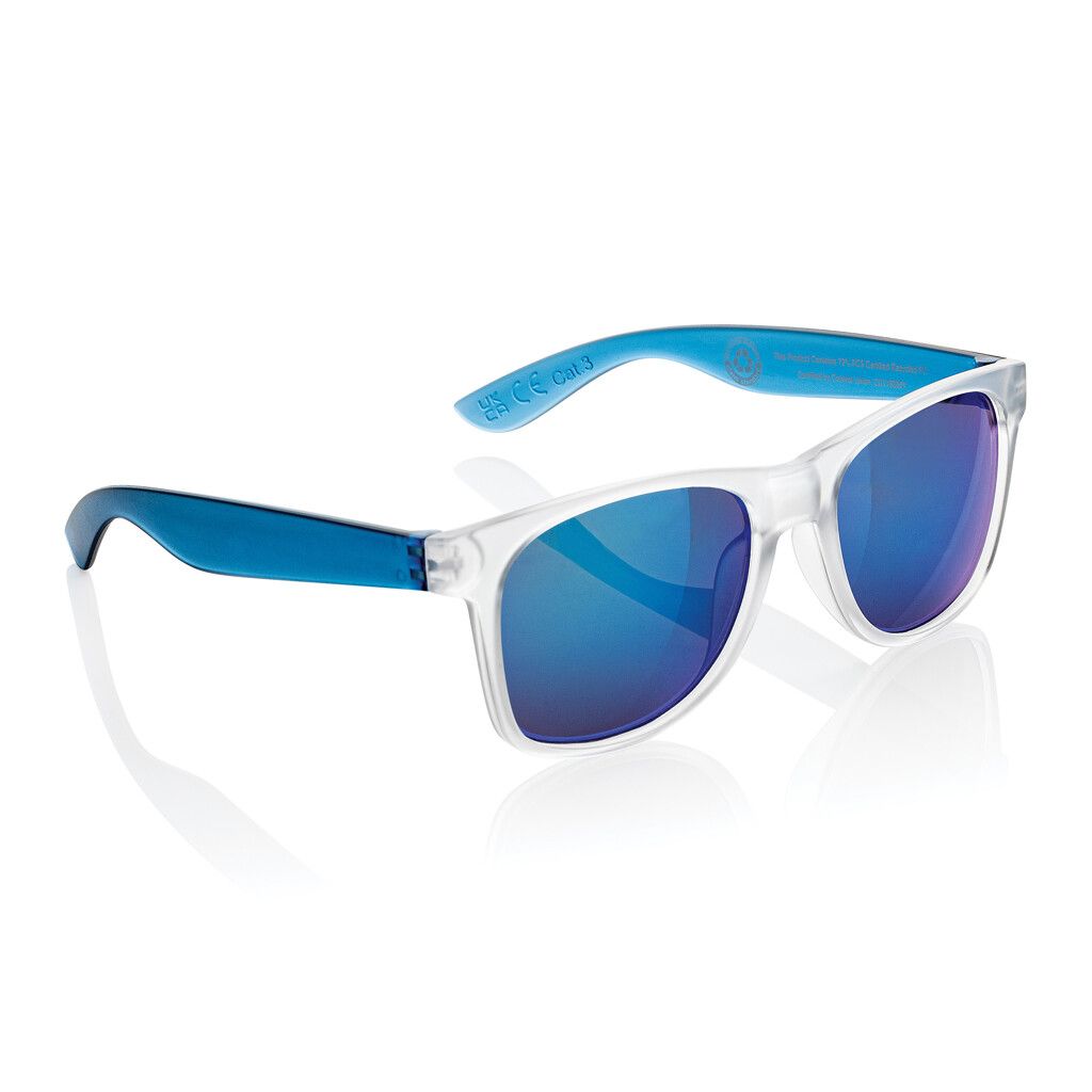 Gleam Sonnenbrille aus RCS rec. PC mit verspiegelten Gläsern - blau-140