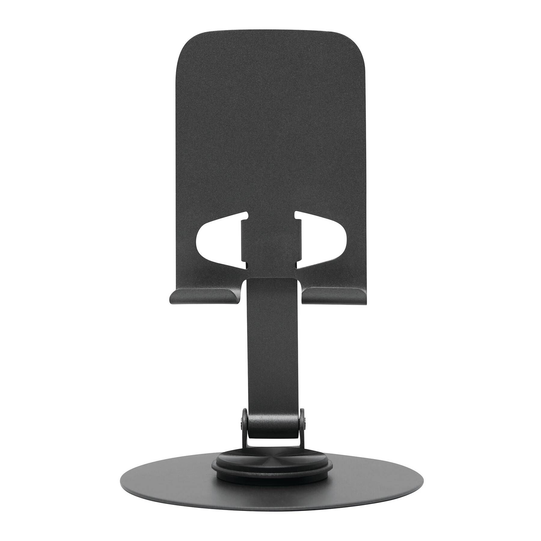 Faltbarer Stahl-Telefonhalter DESK MASTER - anthrazit-630