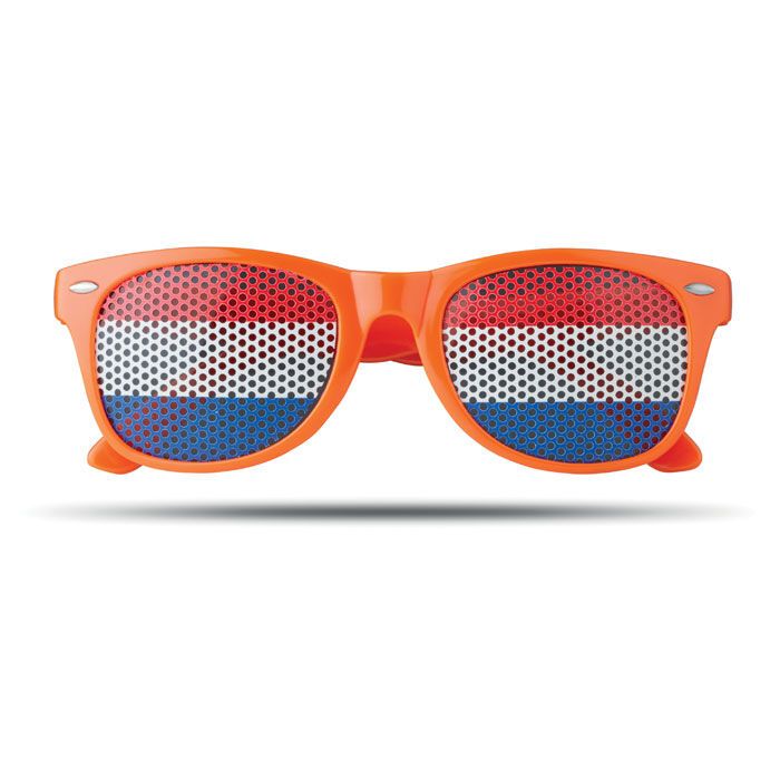 Fan Sonnenbrille FLAG FUN - orange-710