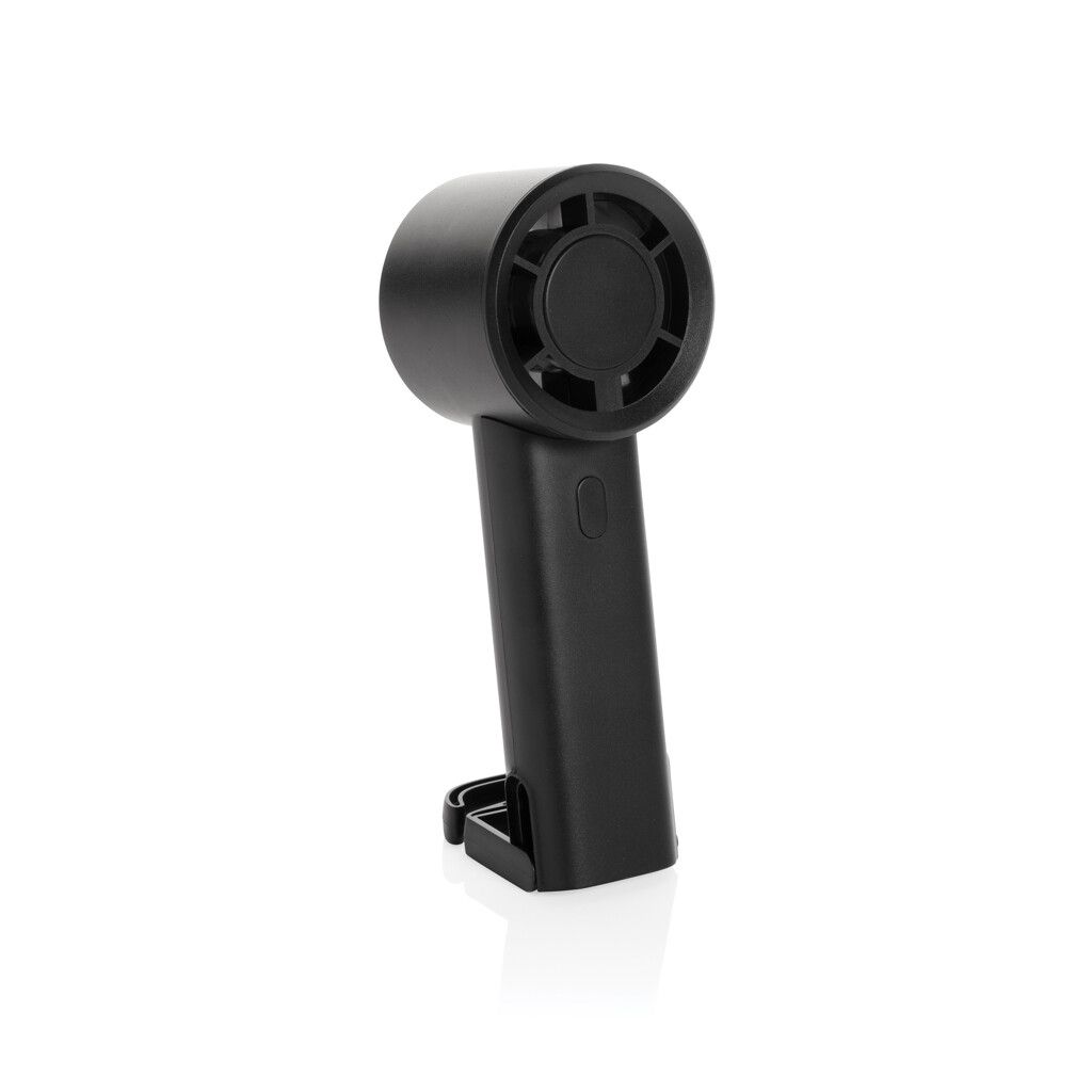 Twist wiederaufladbarer tragbarer Ventilator aus RCS rABS - schwarz-895