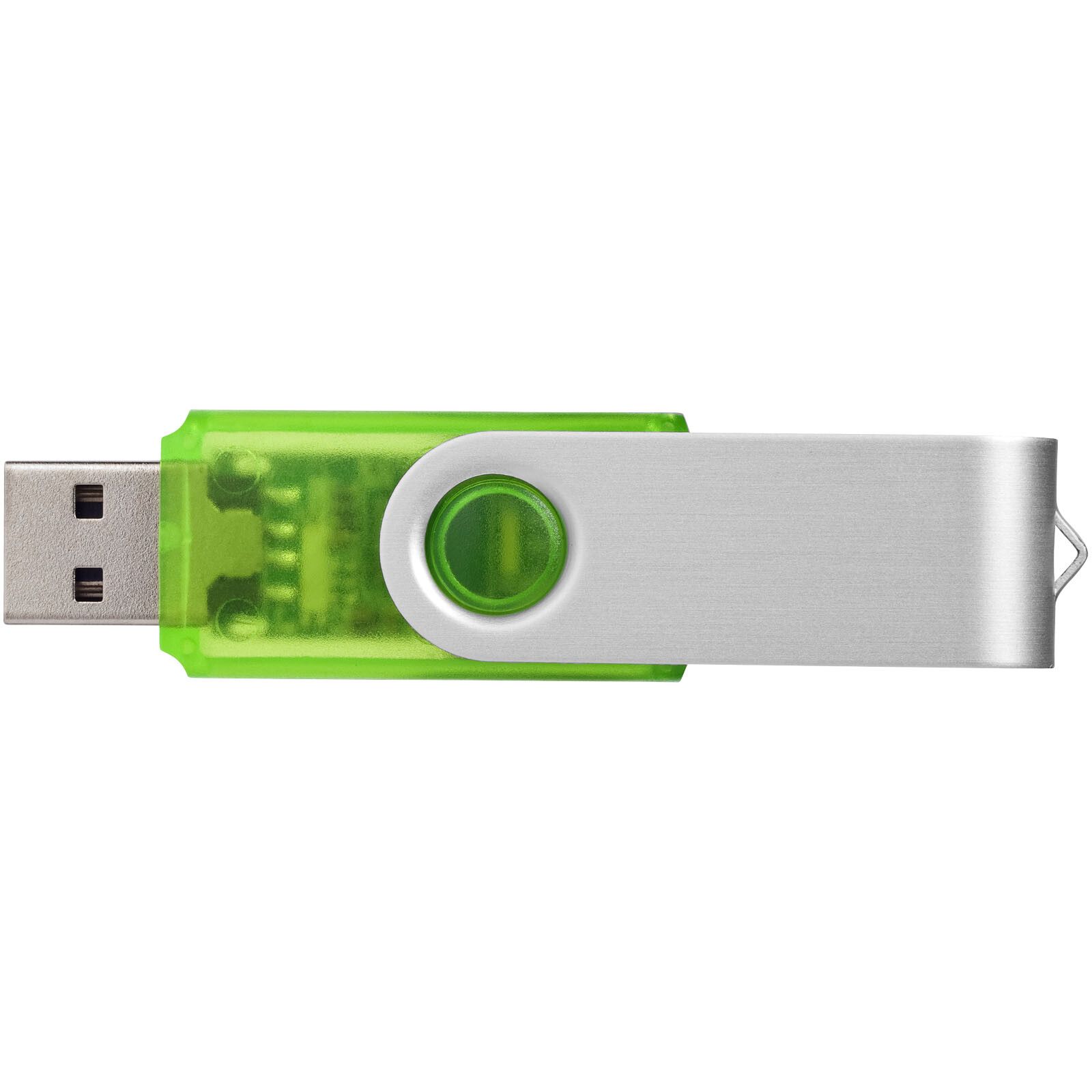 Twister USB-Stick 3.0 transparent - grün - 16 GB-759