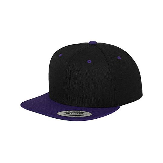 Classic Snapback 2-Tone - black - purple-949