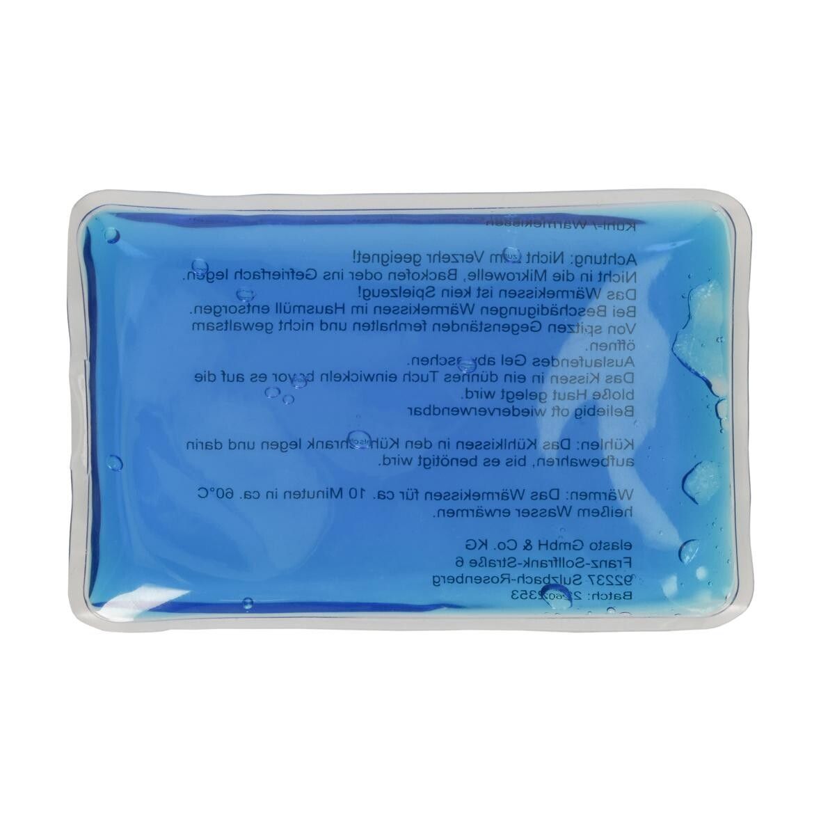 Kühl-/Wärmekissen Fresh, klein - transluzent-blau-147