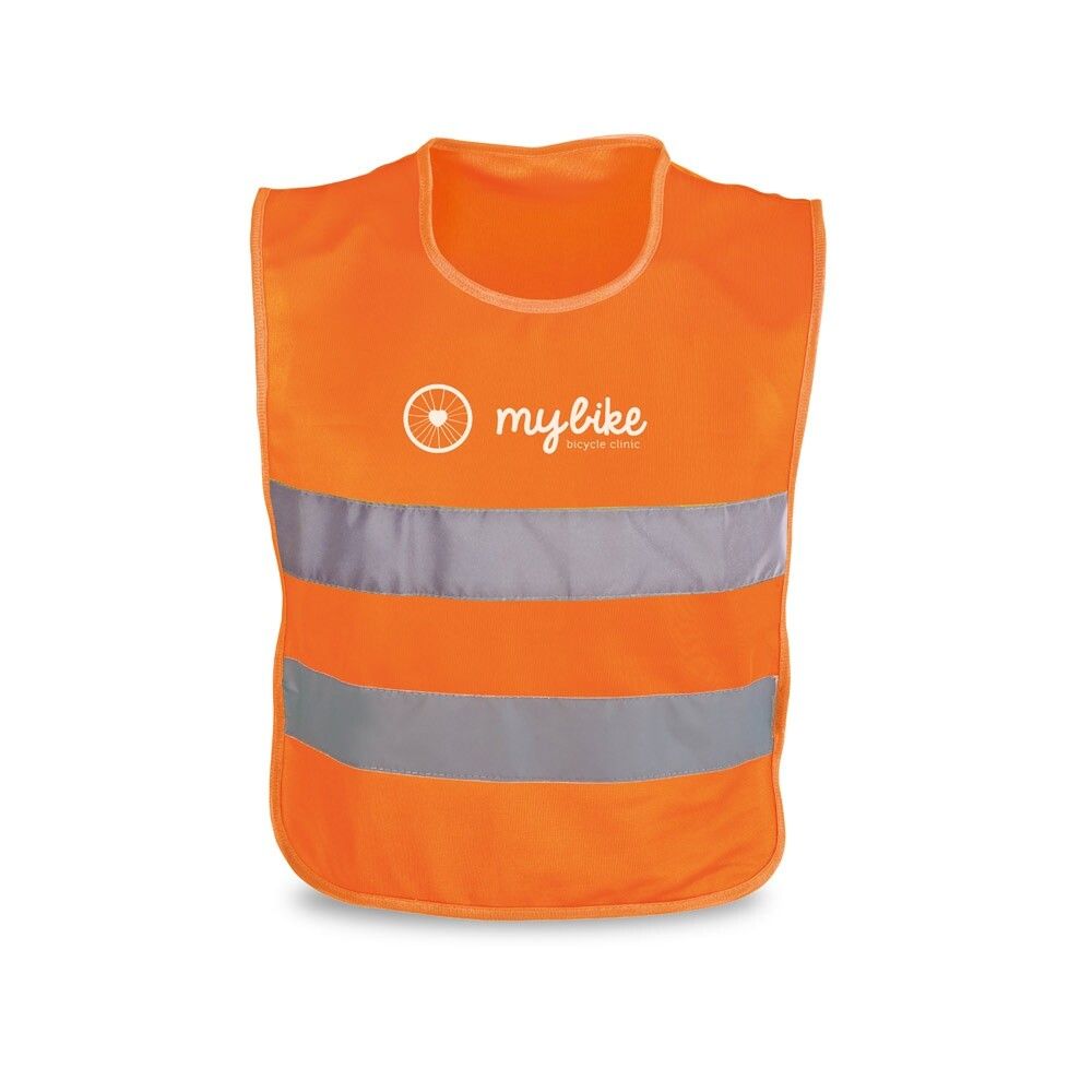 MIKE Kinder Reflektorweste aus 100% Polyester - gelb-983