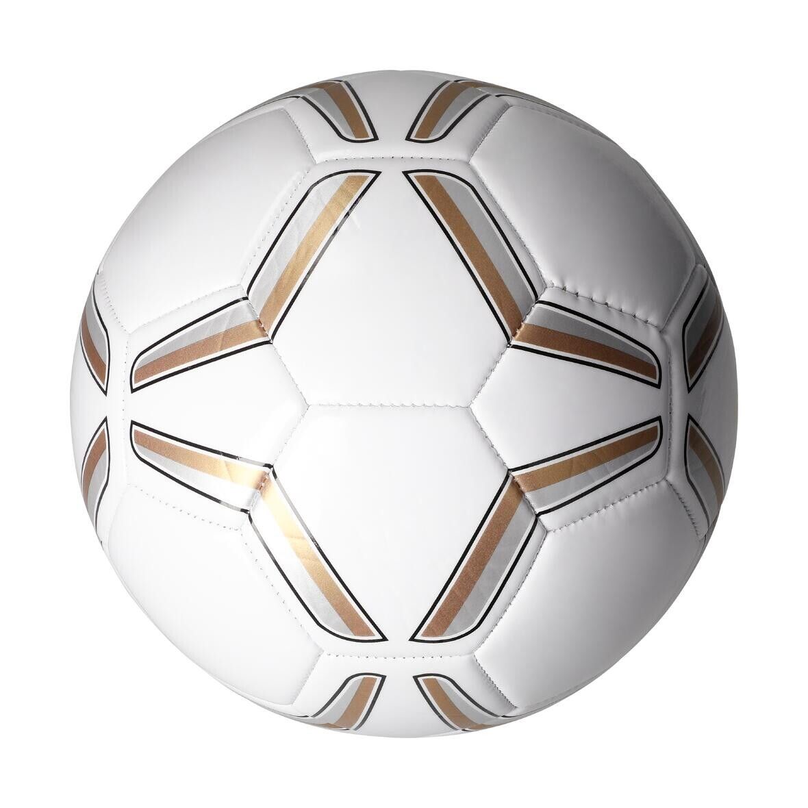 Fußball Strike, groß - weiß - gold - silber-446
