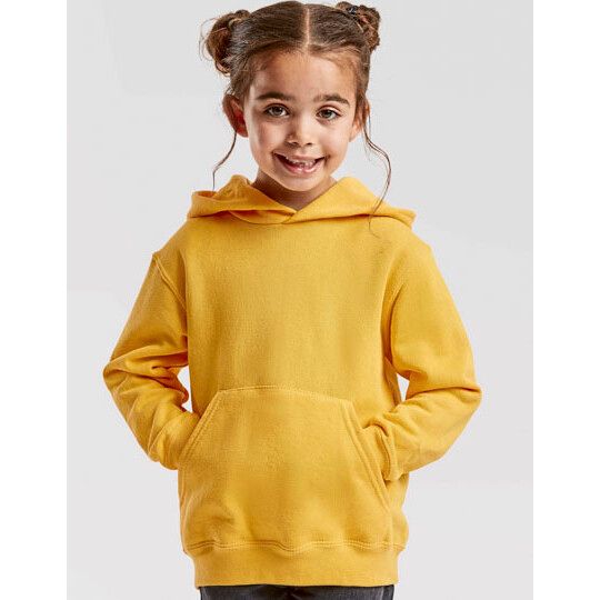 Kids´ Classic Hooded Sweat - burgundy-711