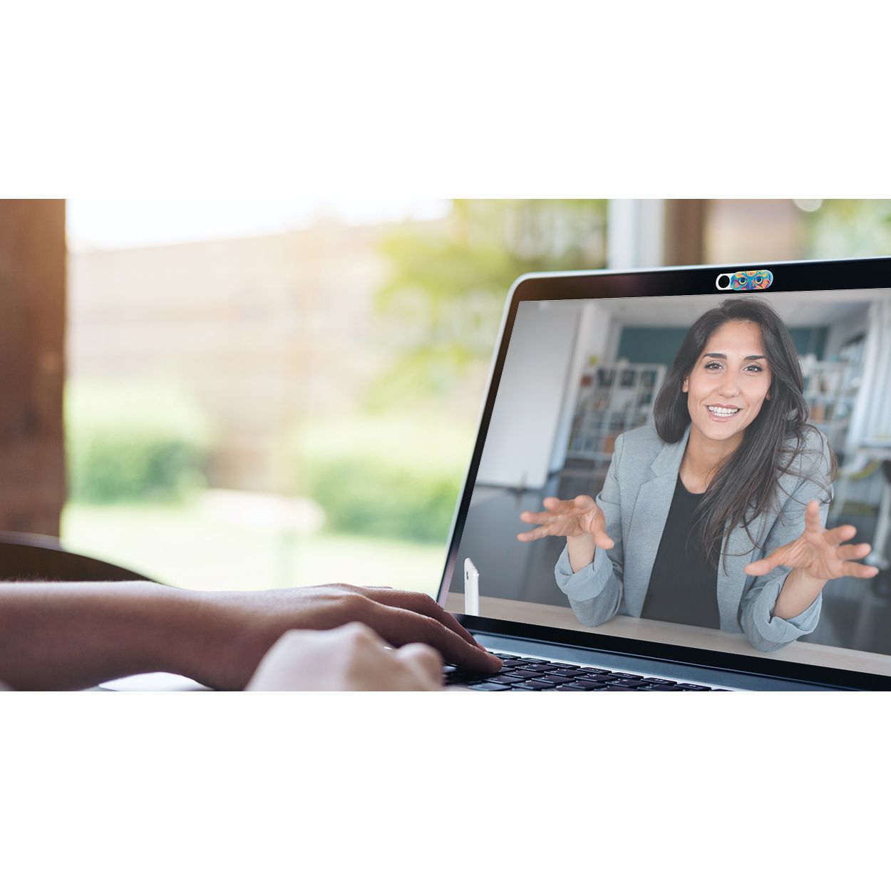CreaCam Webcam-Blocker - weiß-996