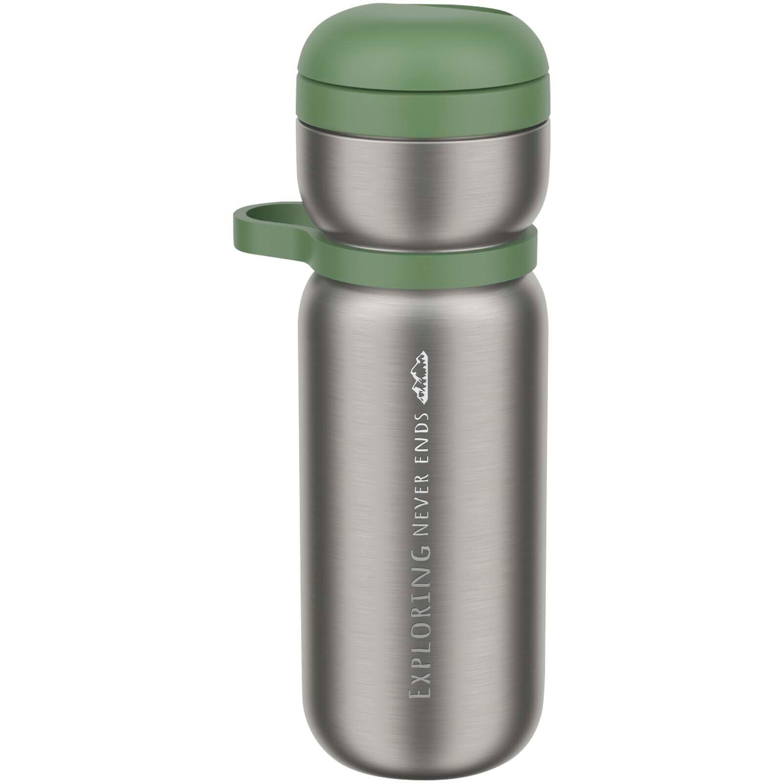 Mepal Twist 600 ml Thermo-Sportflasche - moosgrün-552