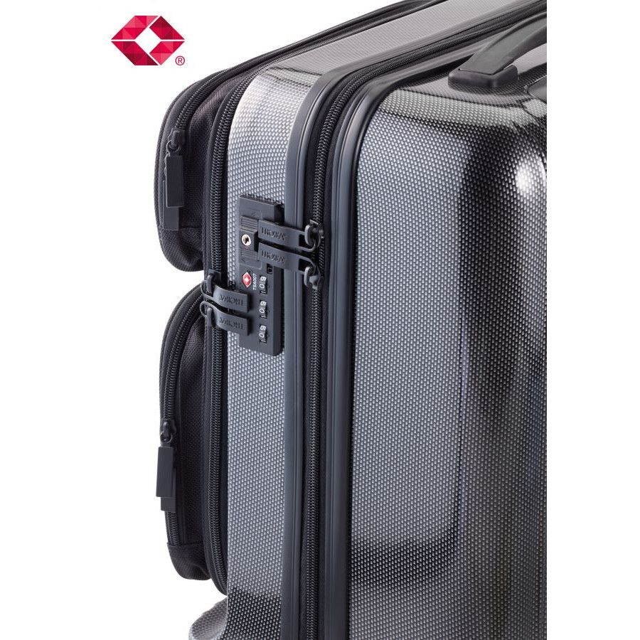 Troika Business-Trolley 36 HOURS TROLLEY - carbon-322