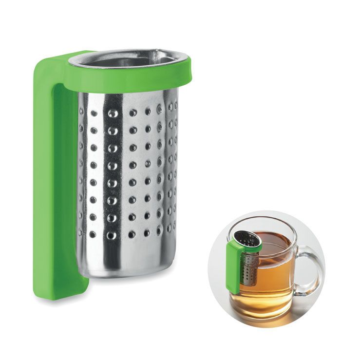 Tee-Ei Edelstahl/PP KALMAR - limette-513