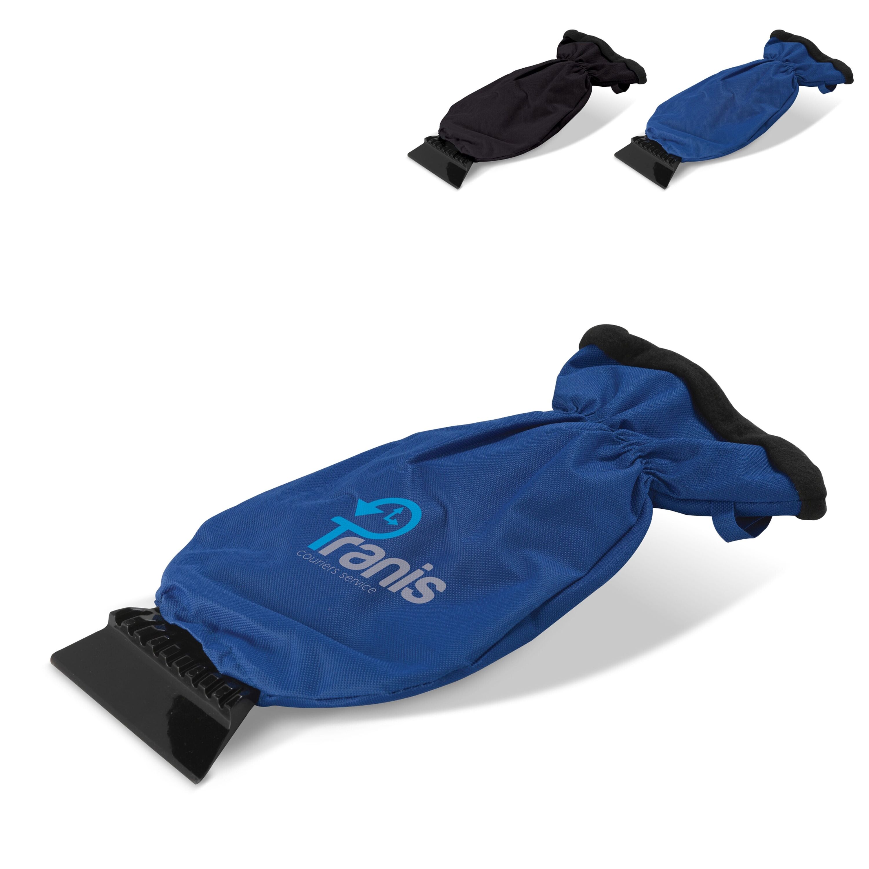 Eiskratzer mit Handschuh - blau-144