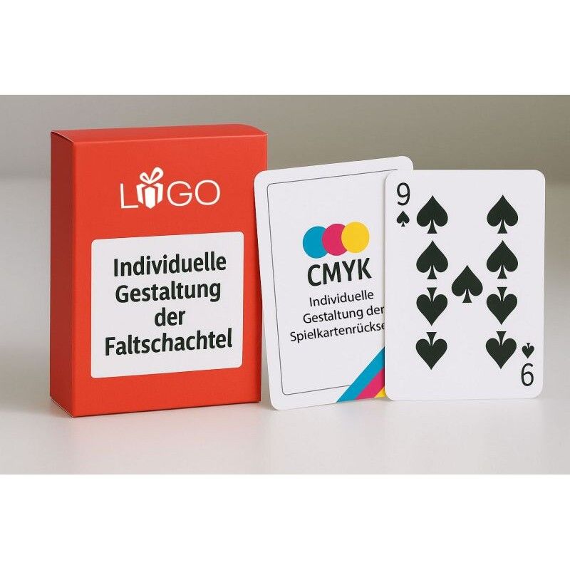 Poker / Black Jack, int. Bild, 55 Blatt,in Faltschachtel-660