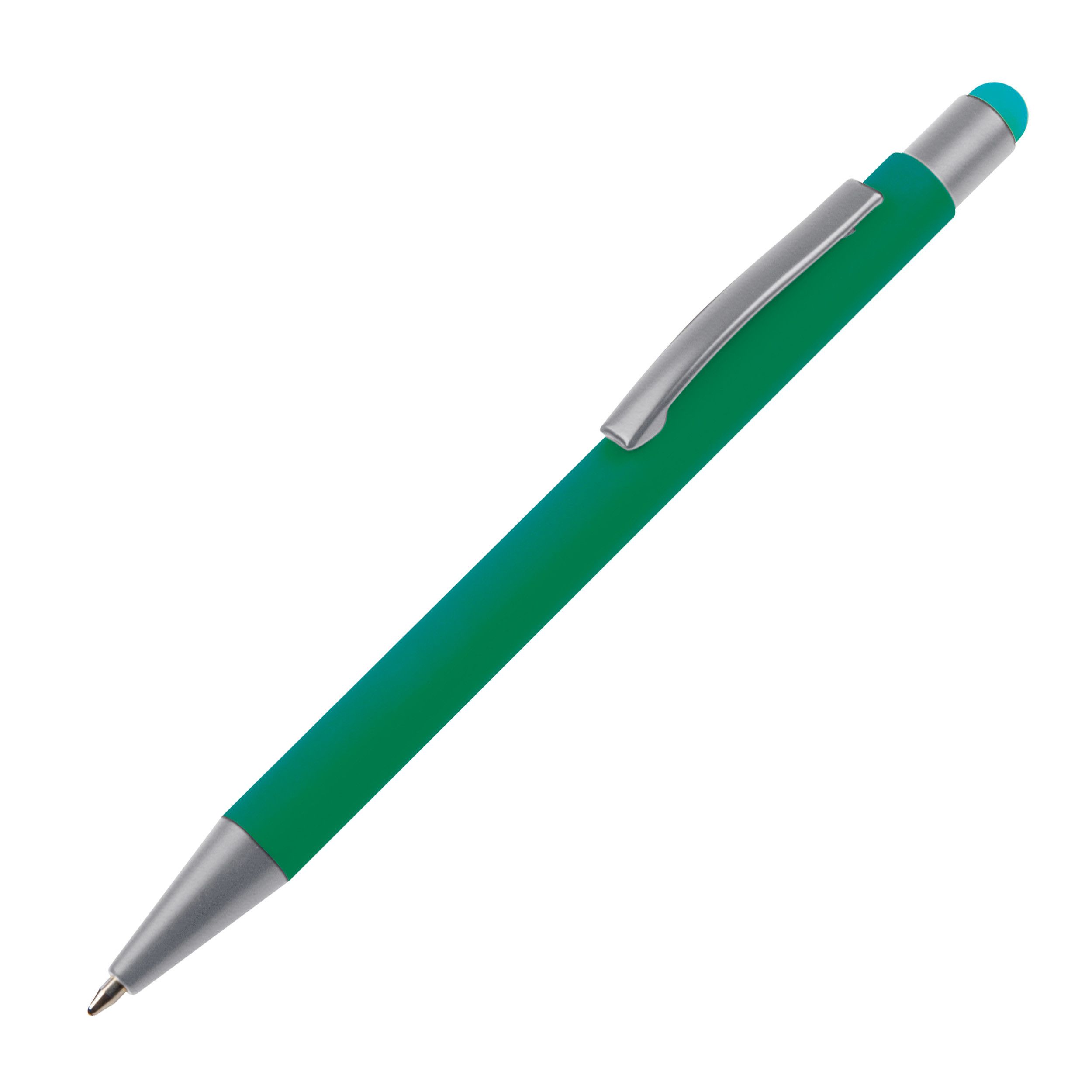 Metall Kugelschreiber mit Touch-Pen Rio - grün-68