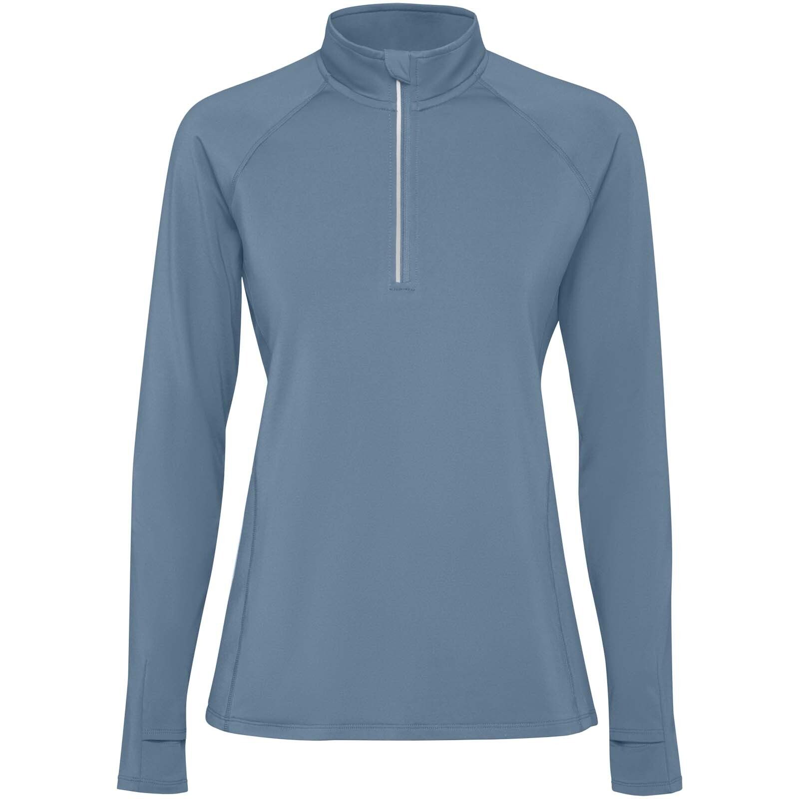Estambul Half-Zip Sweatshirt für Damen - sturmblau - M-565
