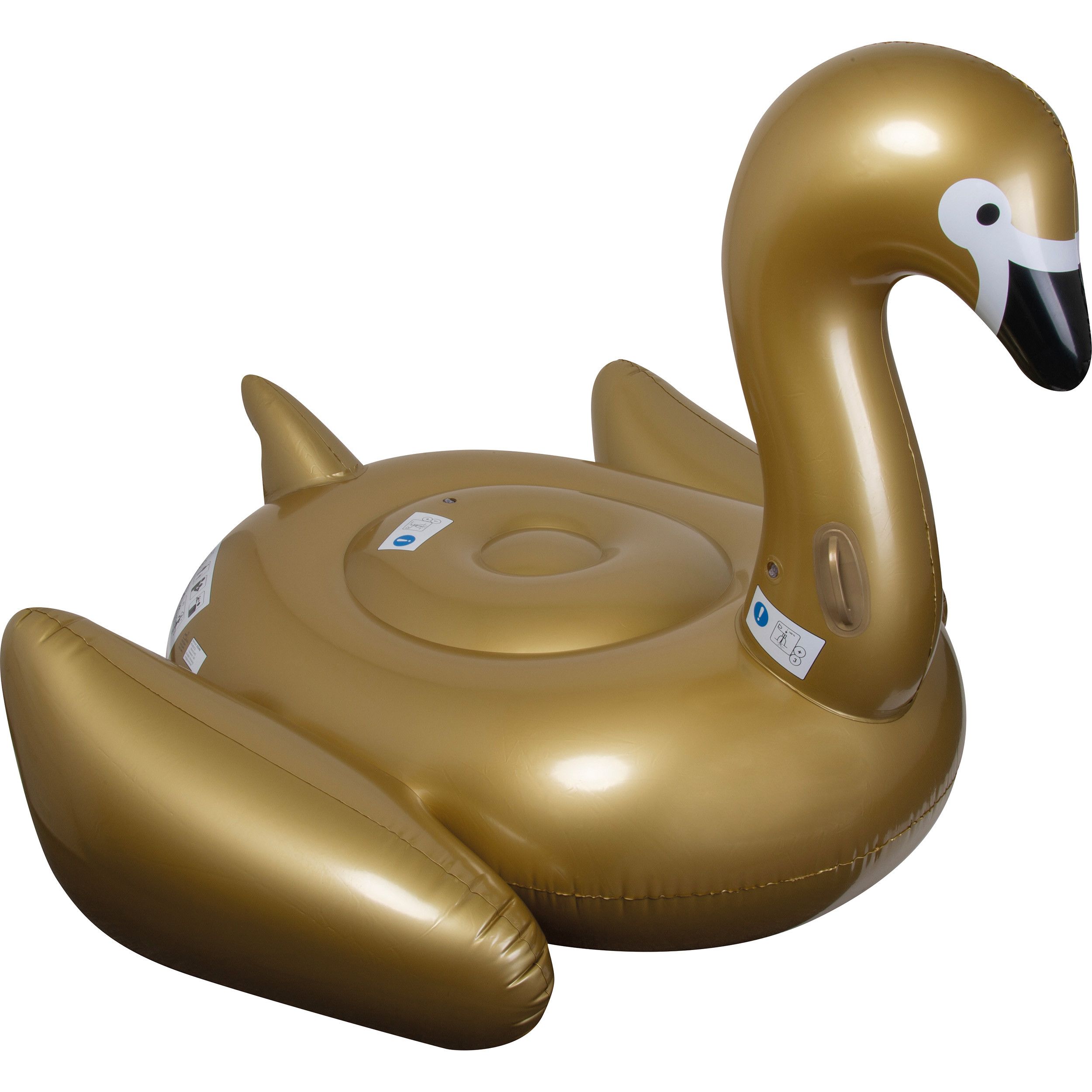 Aufblasbarer Schwan - gold-877