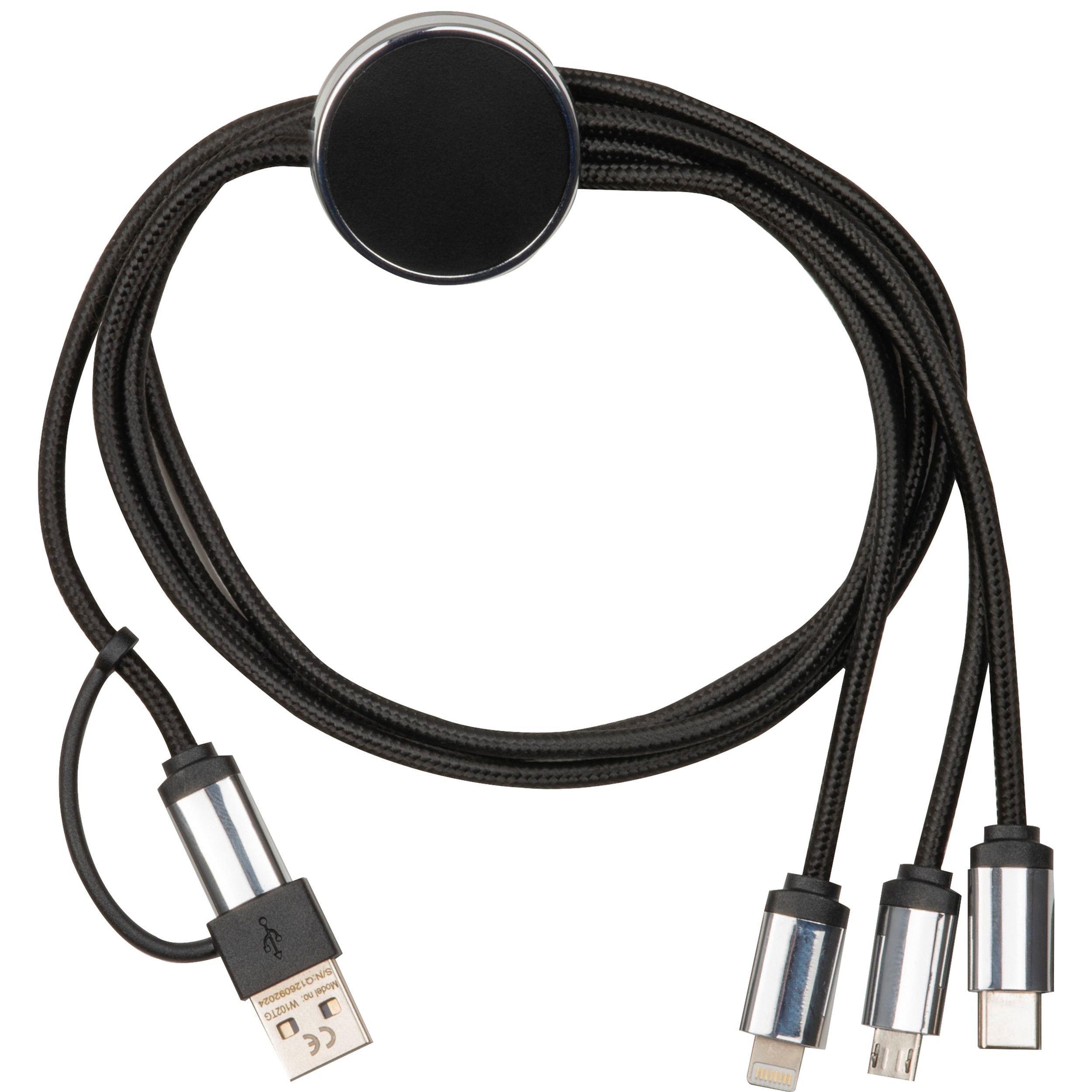 Ladekabel mit Leuchtfunktion  - schwarz-668