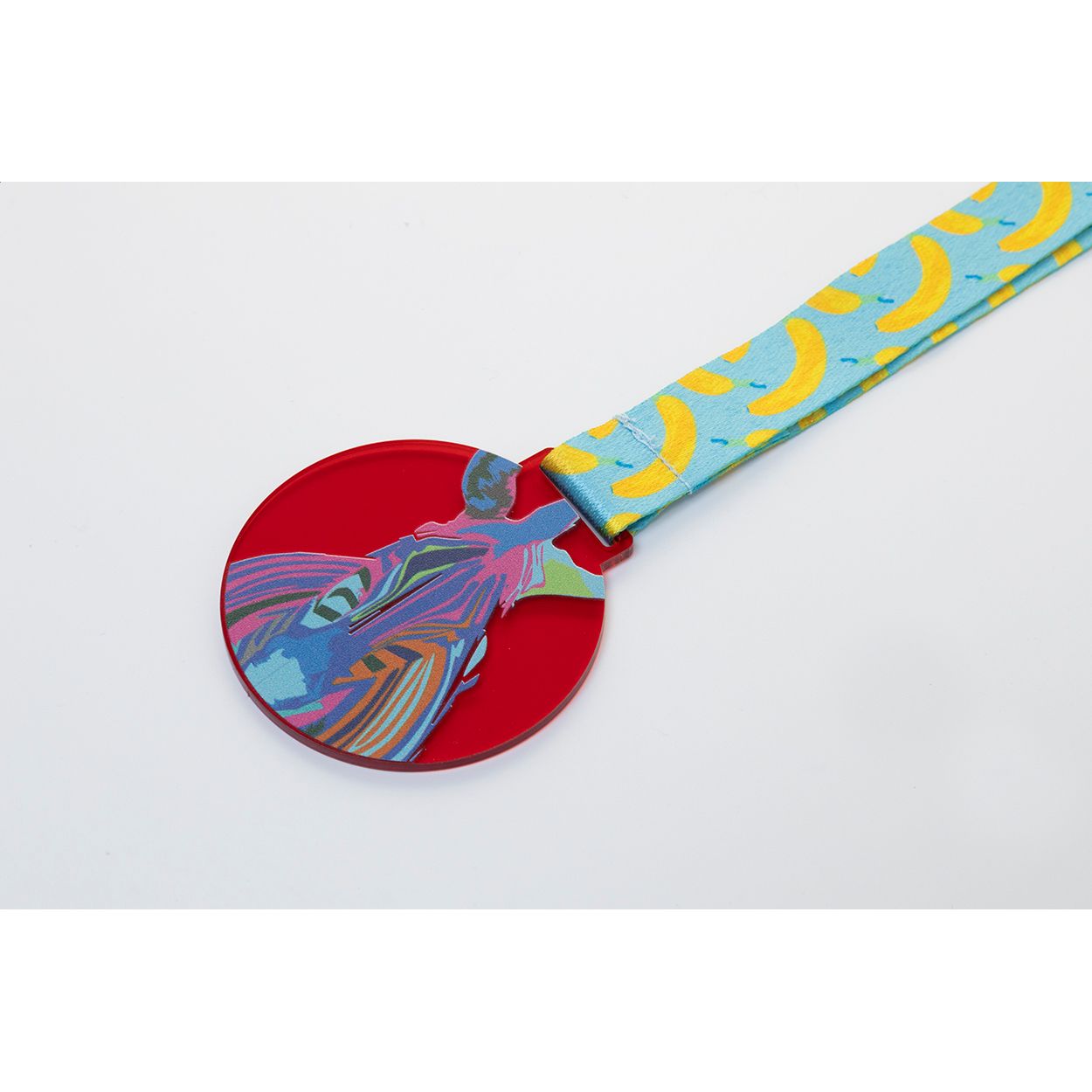 Subdal Colour Individuelle Medaille - rot - transparent-473