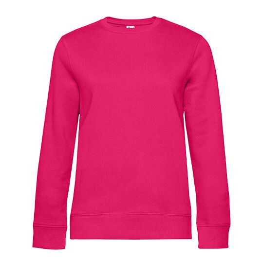QUEEN Crew Neck Sweat_° - magenta pink - S-670
