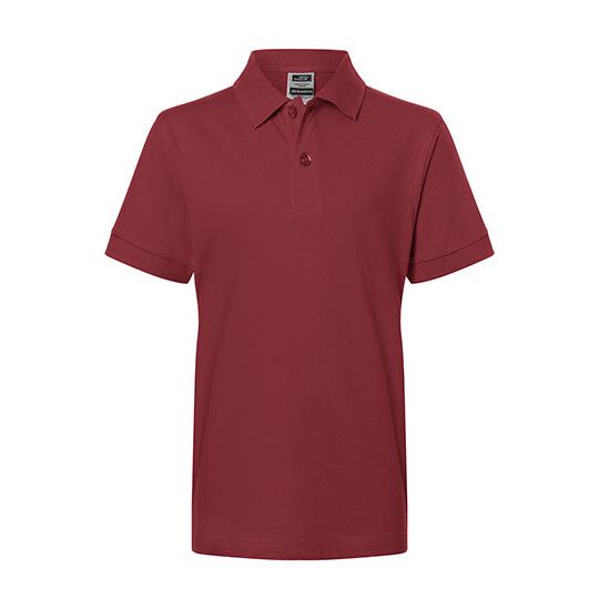 Junior Classic Polo - wine-97