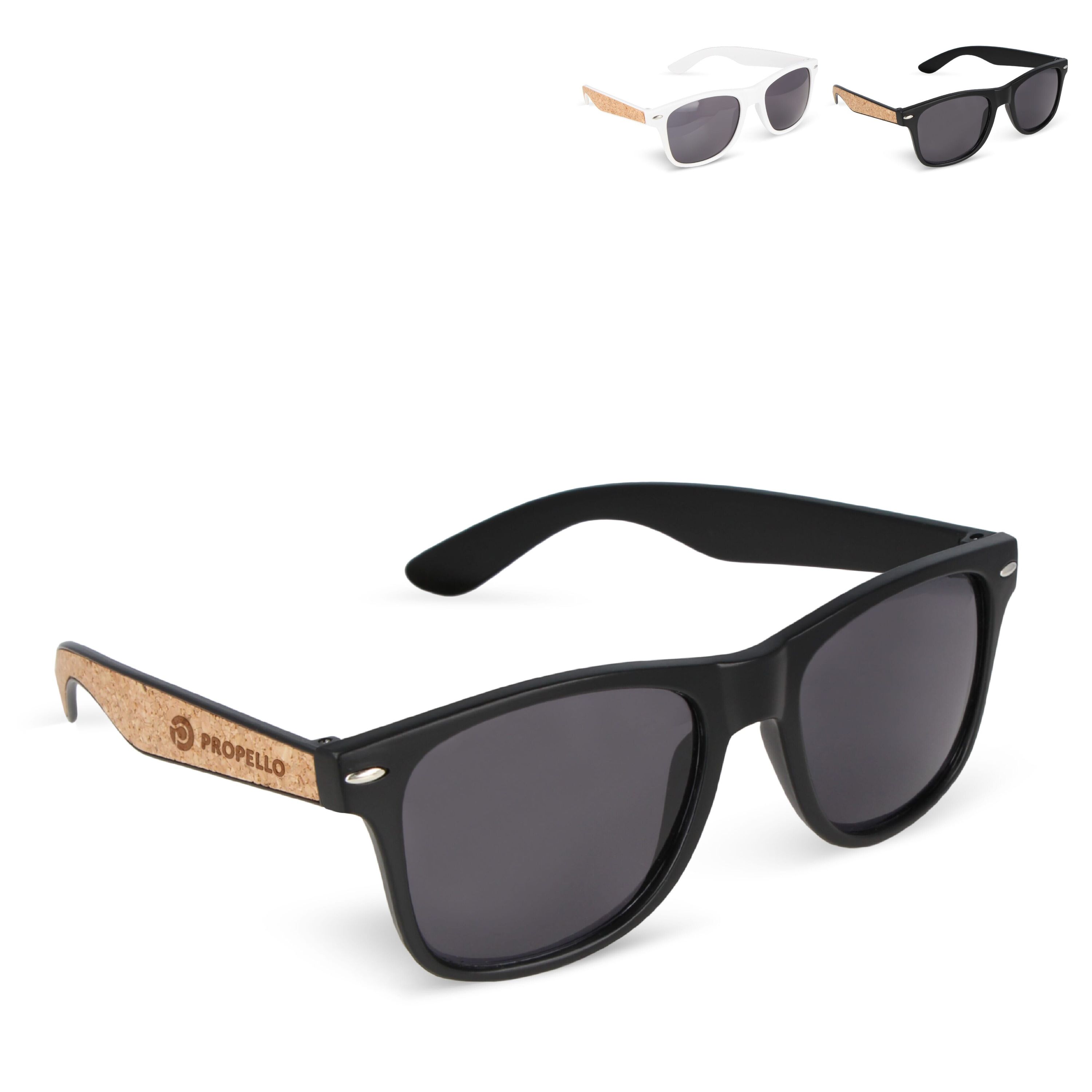 Justin RPC-Sonnenbrille mit Korkeinlage UV400 - schwarz-680